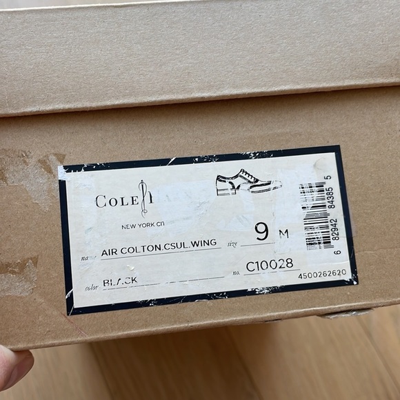 Cole Haan x Nike Air Colton Leather Oxford Shoes - Picture 13 of 13